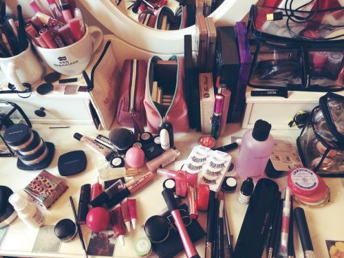 makeup, cosmetics, organizing your makeup 