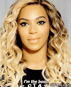 Beyonce Boss Gif