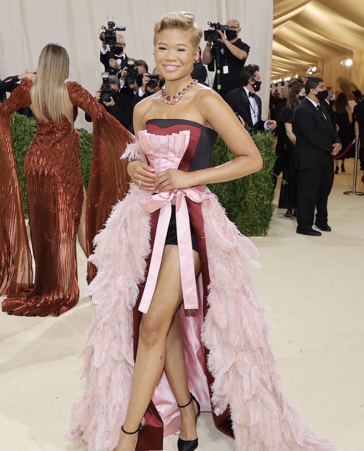 Storm Reid Met Gala look