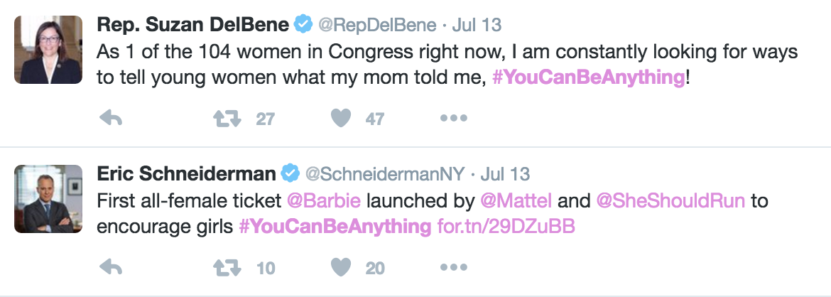 #YouCanBeAnything