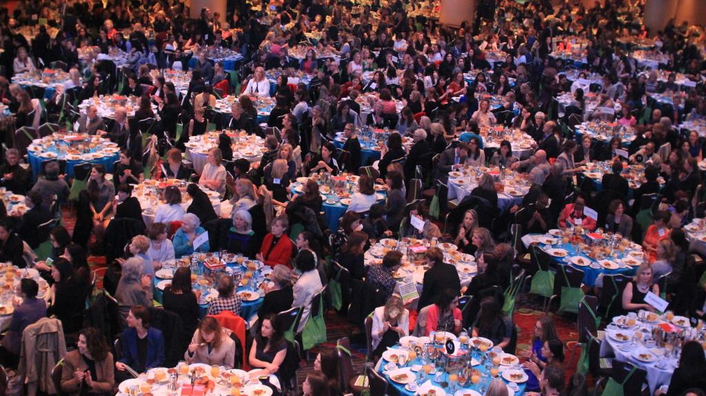 Over 2,200 men and women attended the breakfast.