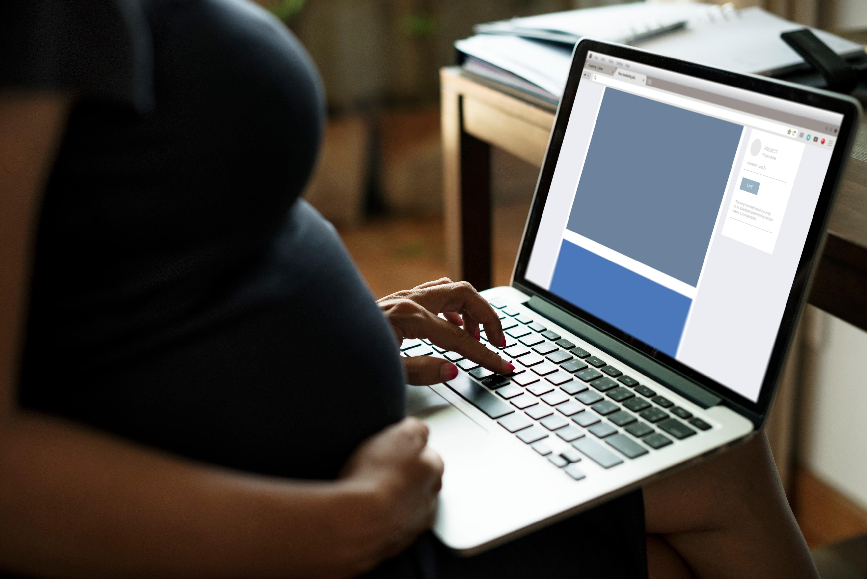 job hunting while pregnant