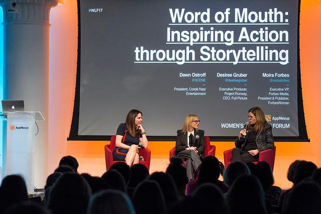 Moira Forbes Dawn Conde Nast appnexus Women LEadership forum