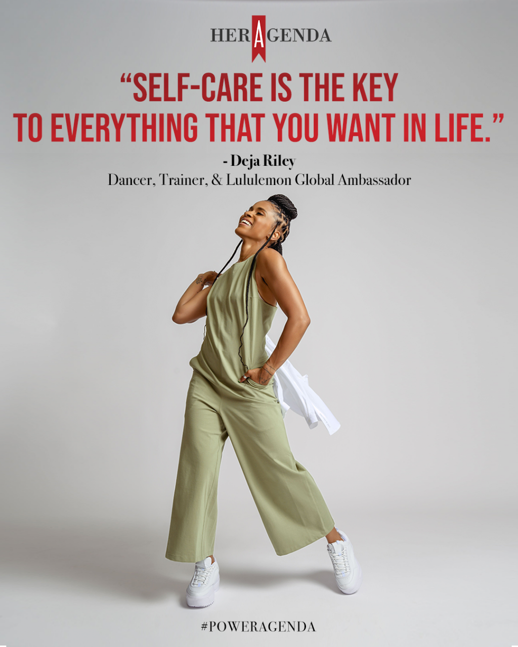 "Self-care is the key to everything that you want in life." -Deja Riley via Her Agenda