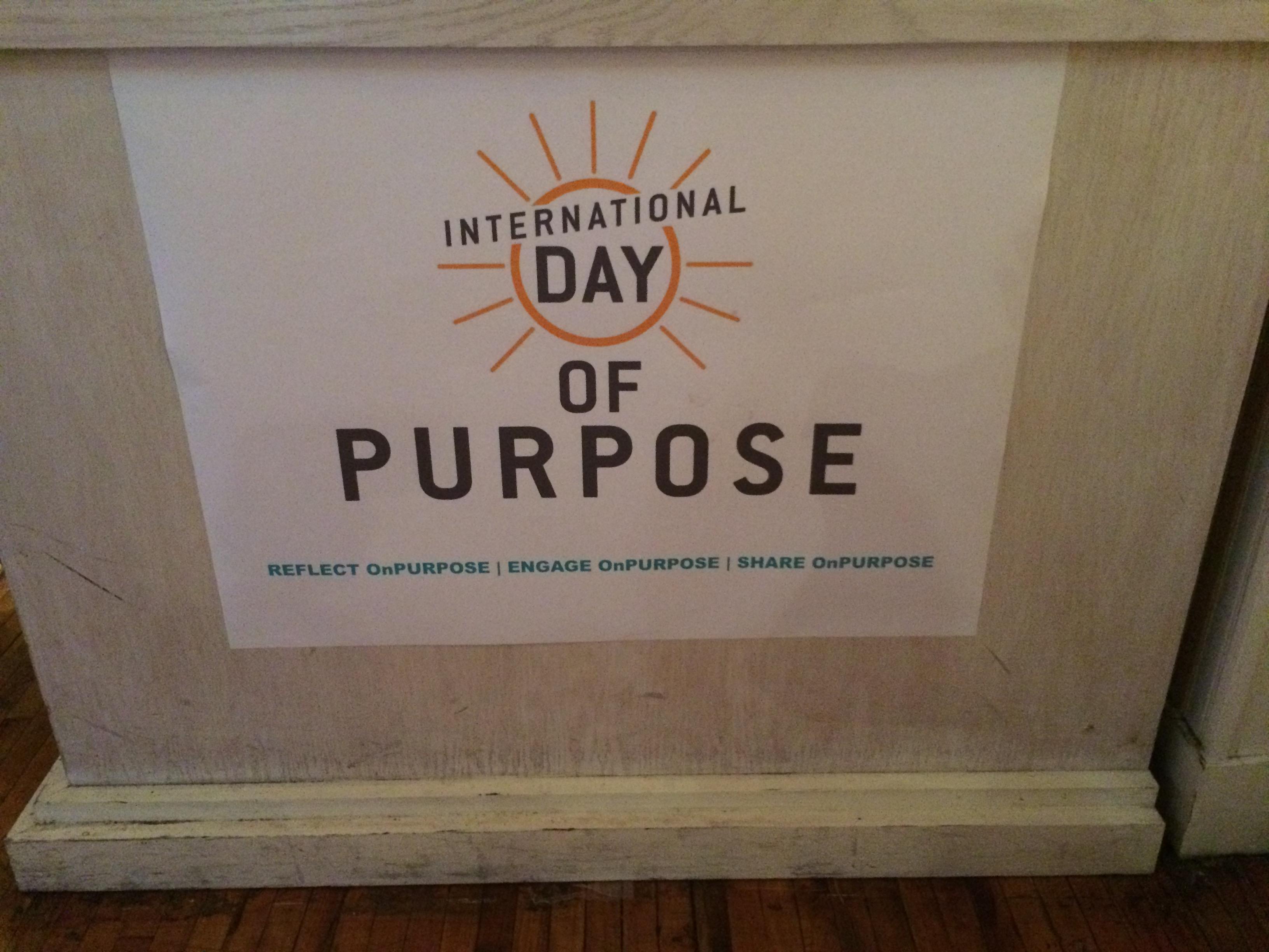 International Day of Purpose