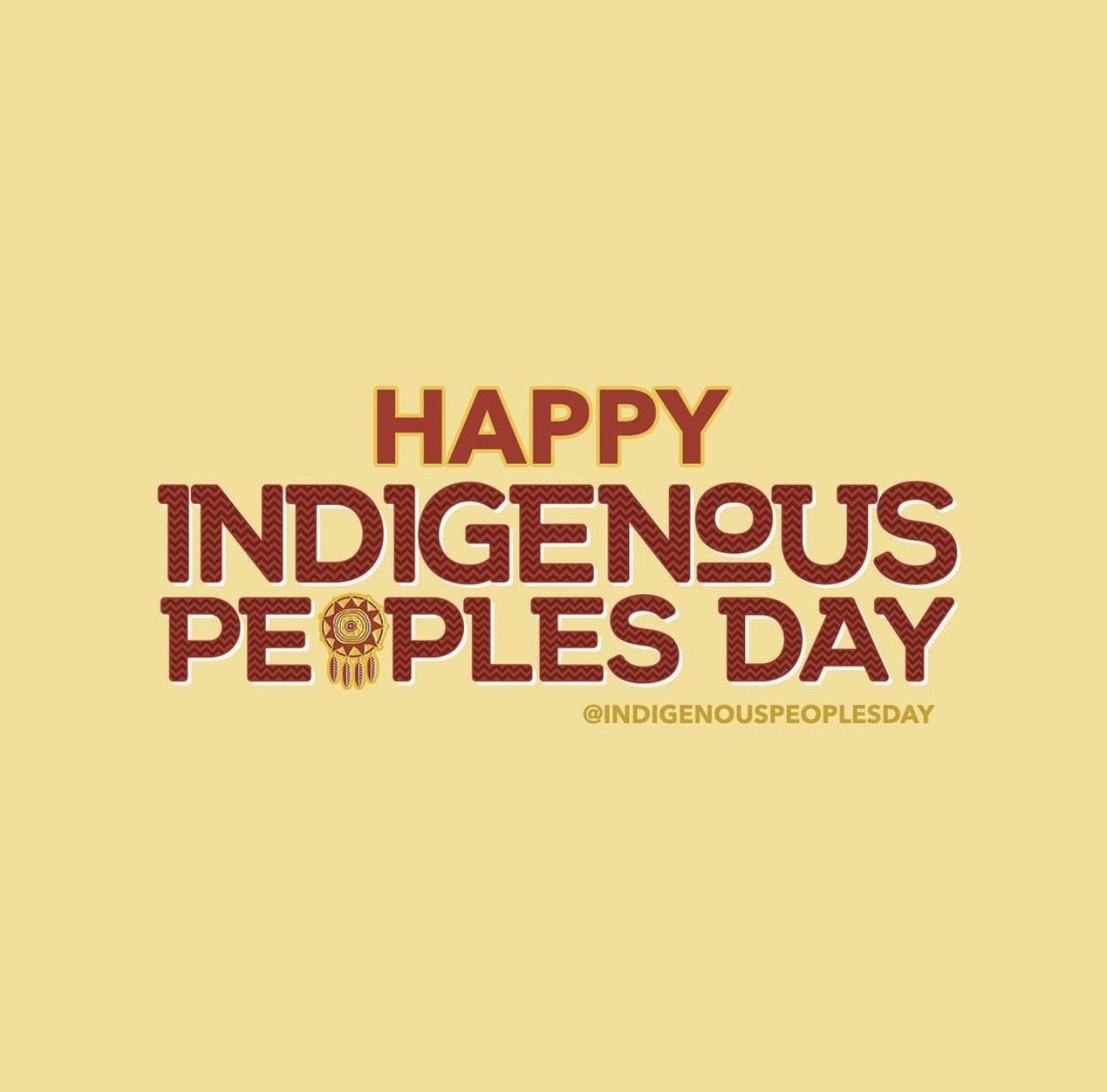 HER AGENDA — Today We Officially Celebrate Indigenous Peoples' Day For