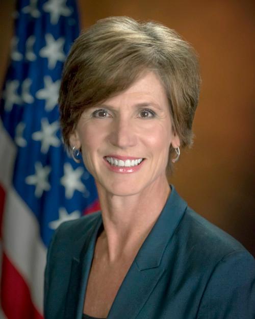 Sally YAtes, Muslim ban, Attorney General fired, 