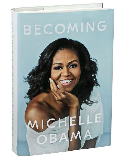 michell obama becoming cover x