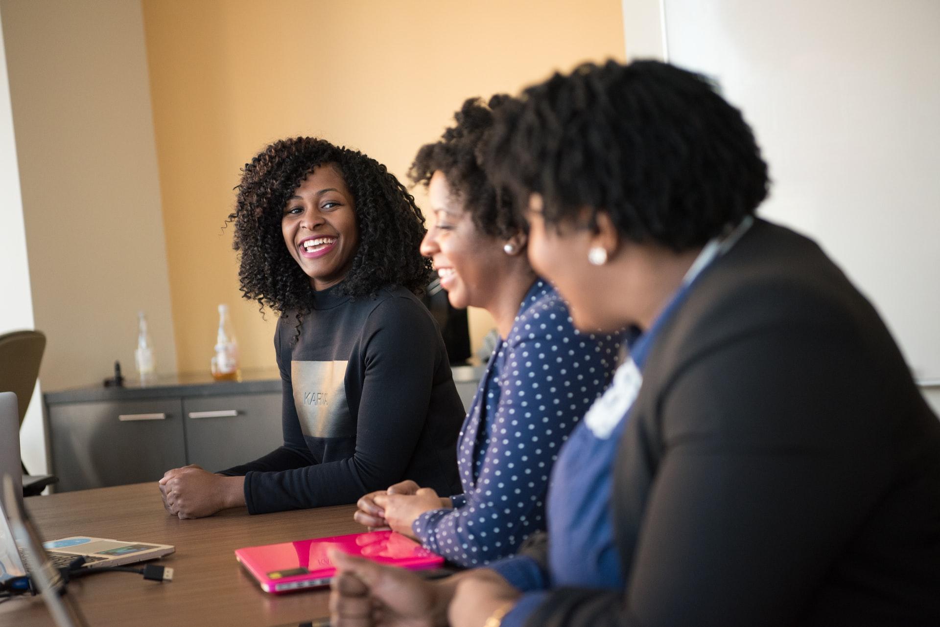 Women in Conference room