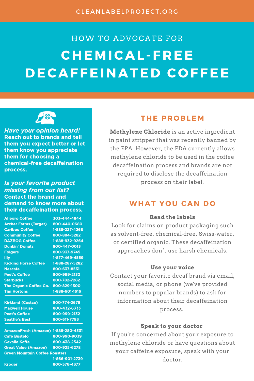 Decaf Coffee Info #DetoxYourDecaf