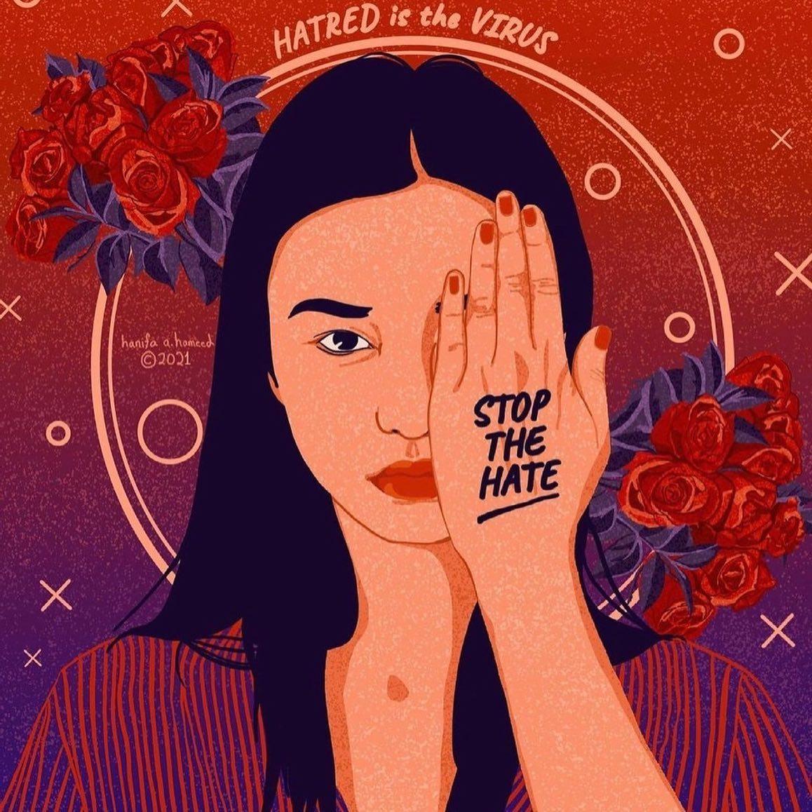 Hate is a virus