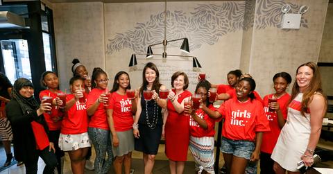 Teavana & Girls Inc. event in New York, Tuesday, July 7, 2015. (Photo/Stuart Ramson for Teavana)