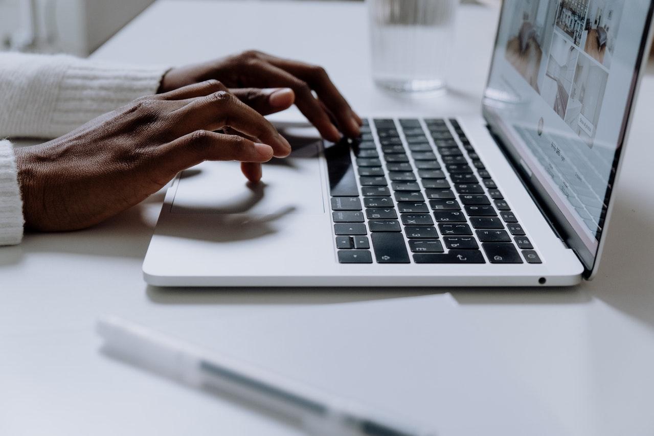 Woman on laptop