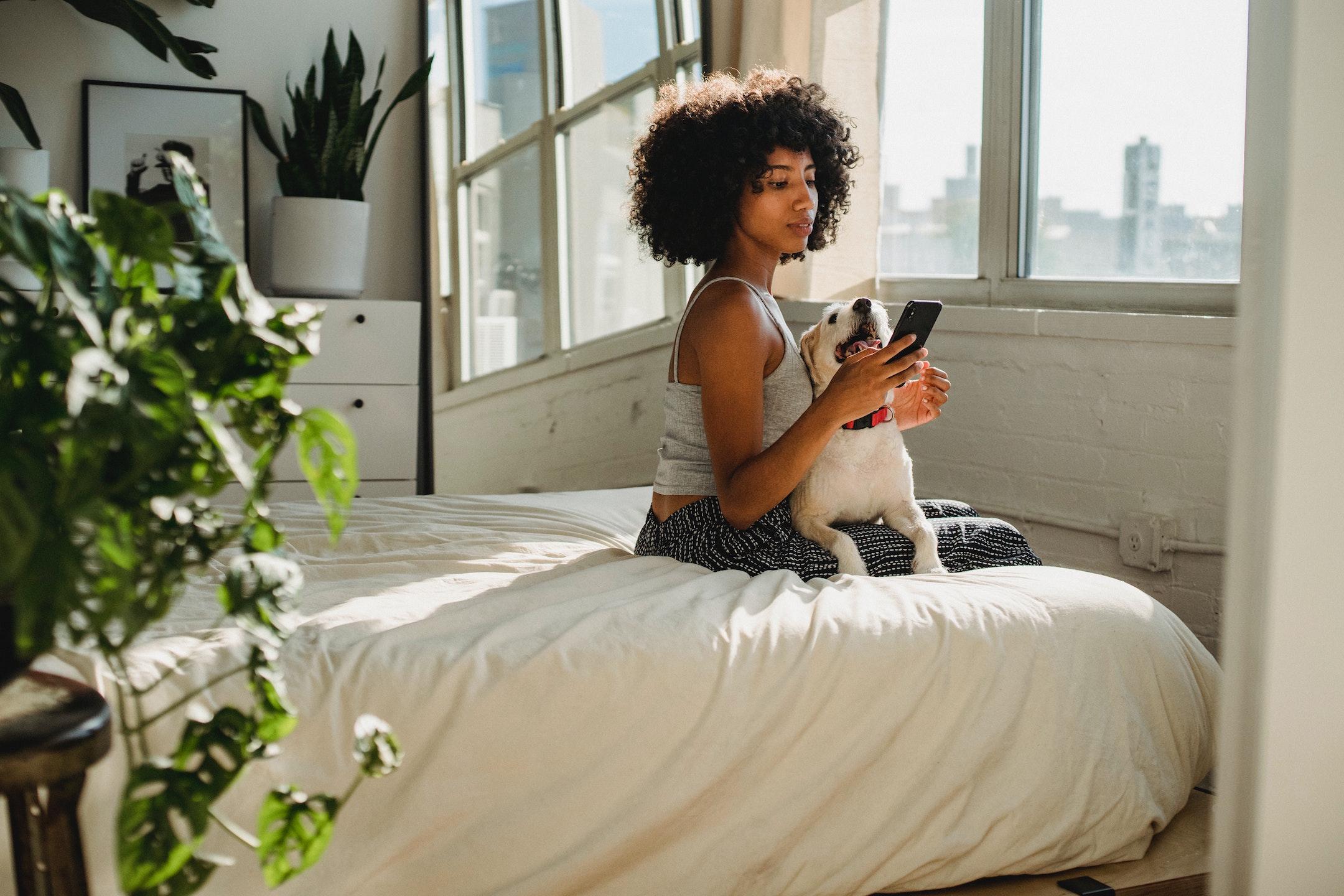 Woman resting