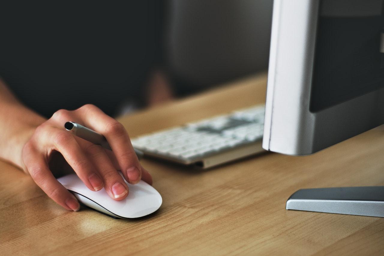 woman on laptop