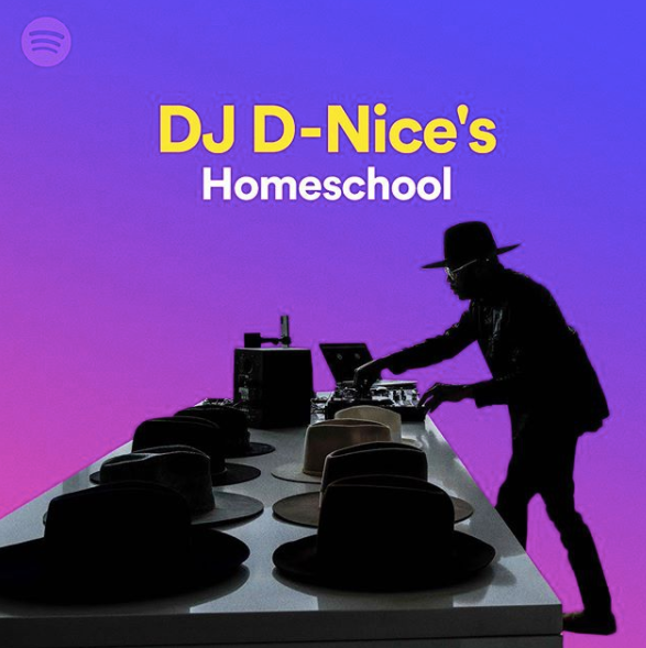 DJ d-Nice, Club Quarantine, Michelle Obama, Dance, Homeschooled