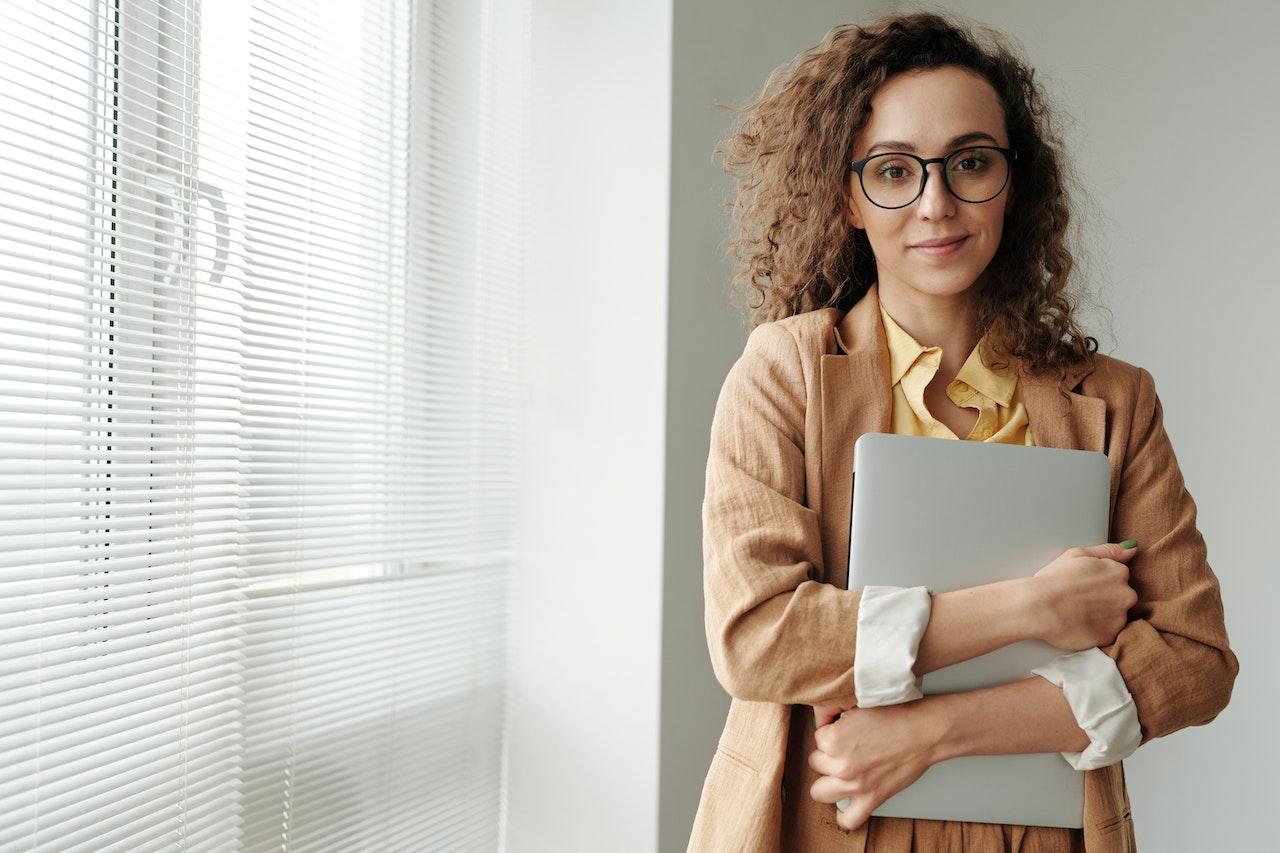 woman at work