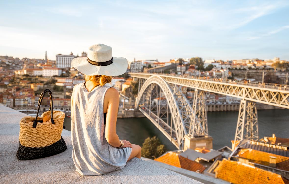 woman in Portugal