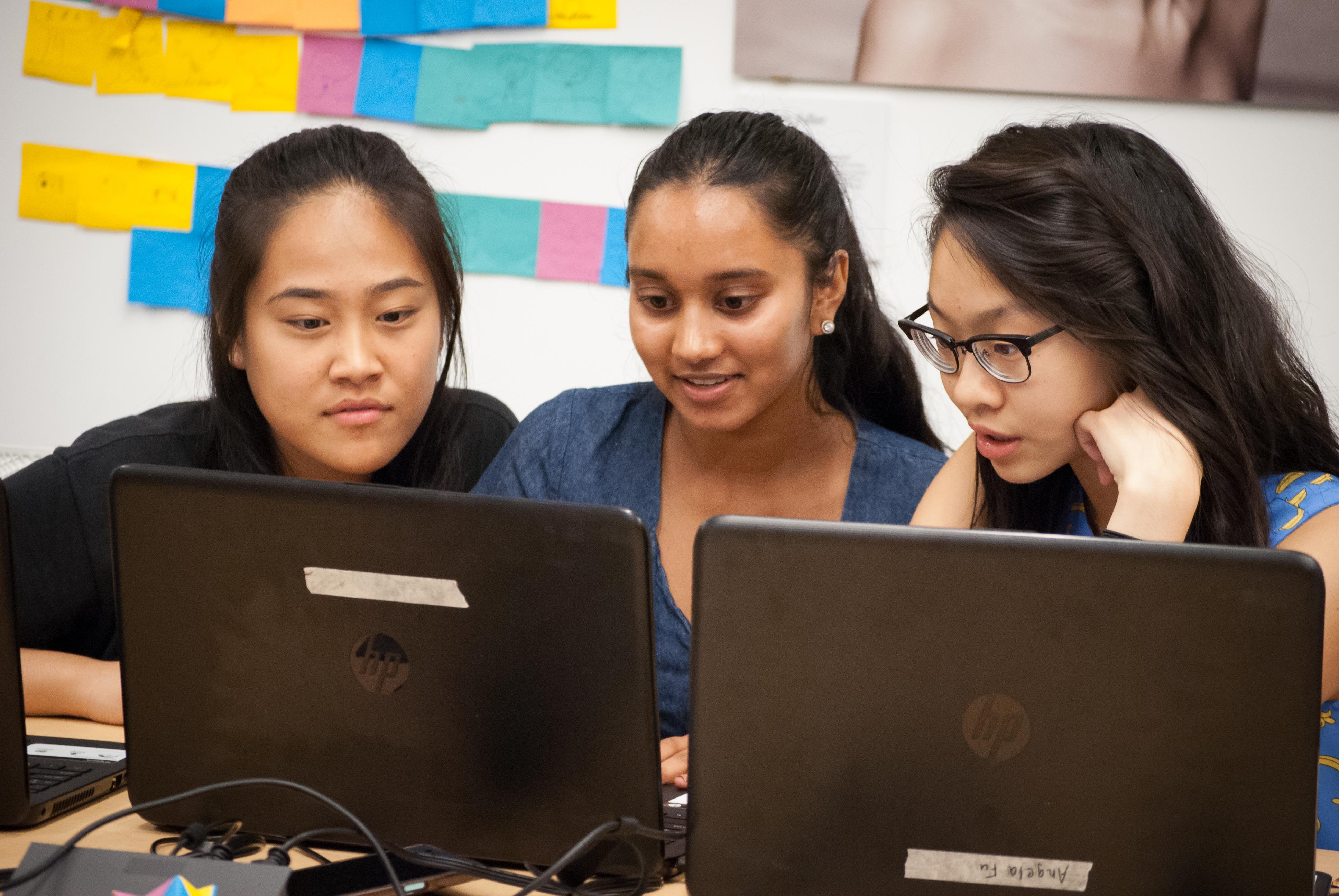 Girls Who Code and Adobe