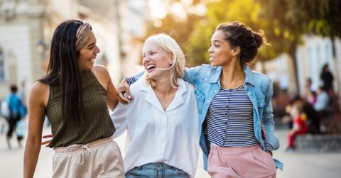 group of millennial women