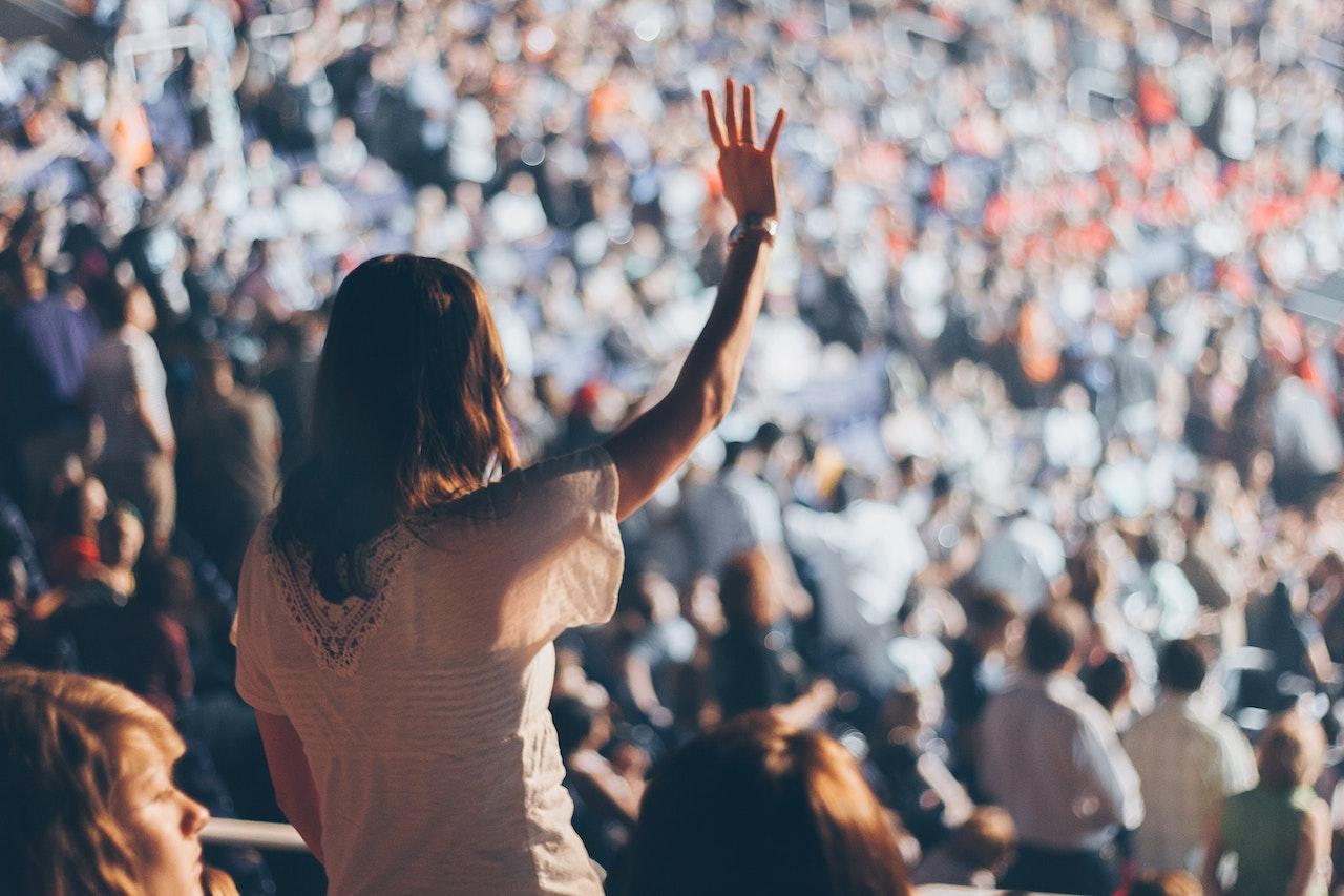 woman at festival