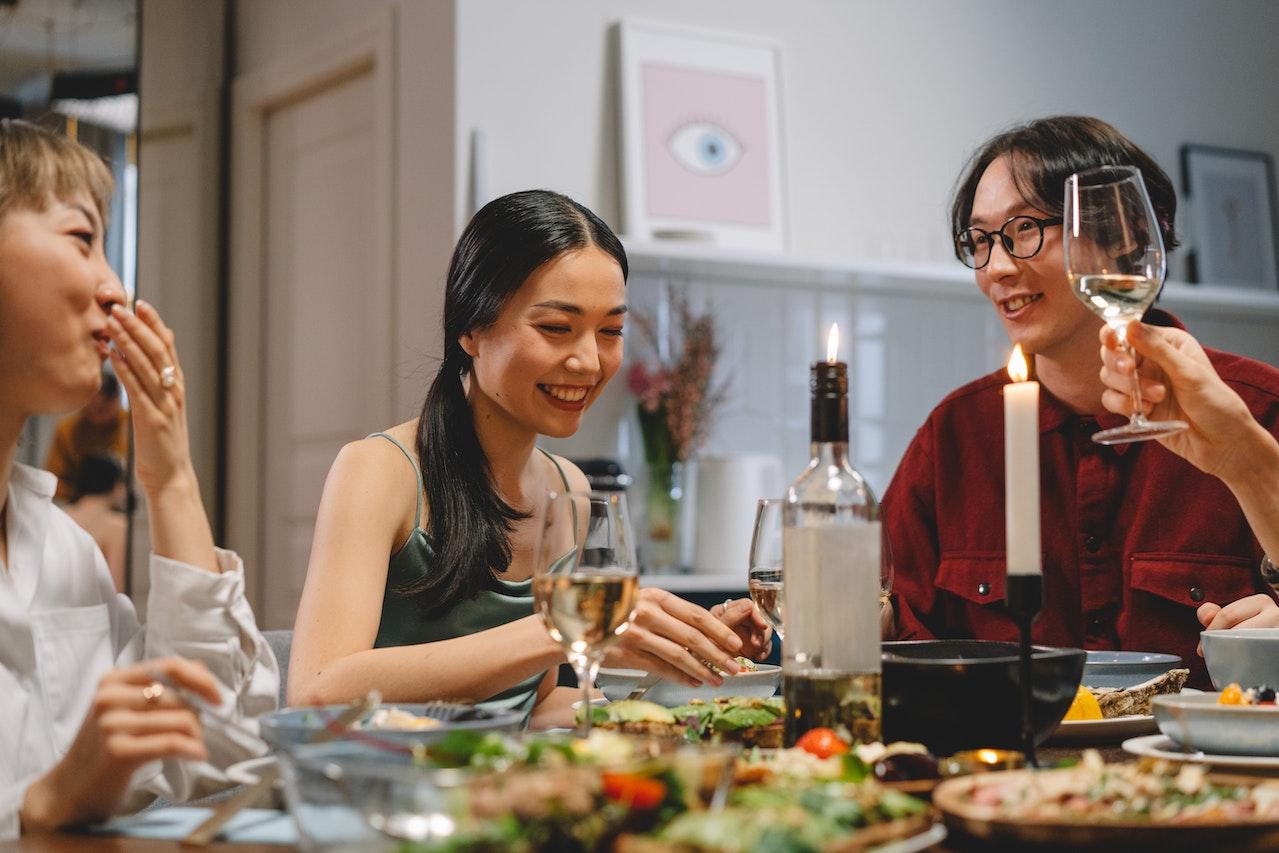 Family at the table