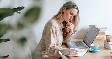 young professional at work