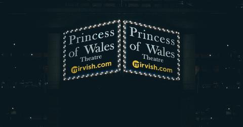 Broadway theater sign