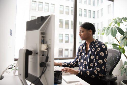 Black woman in the workplace