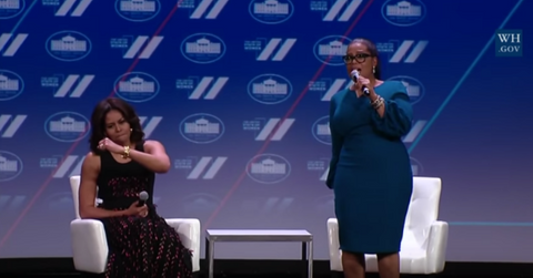 Oprah, Michelle Obama United State of Women