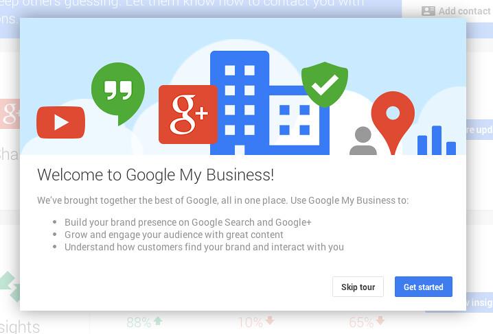 Google my business listing