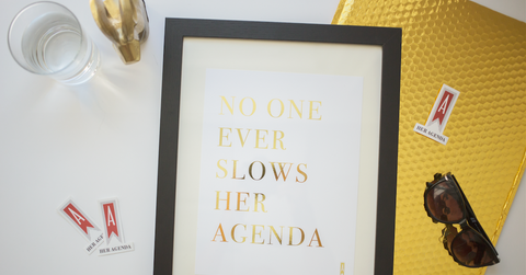 Her Agenda merchandise No one Ever Slows Her Agenda