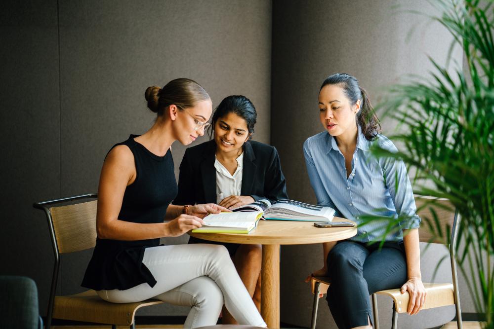 women at work