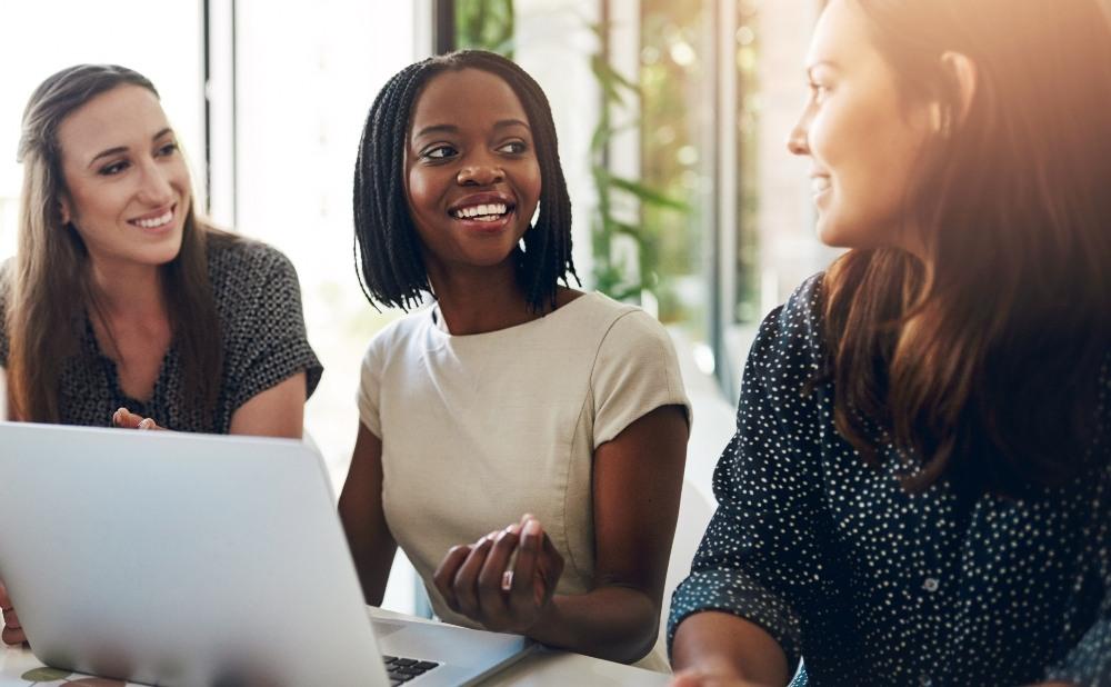 millennial women in office