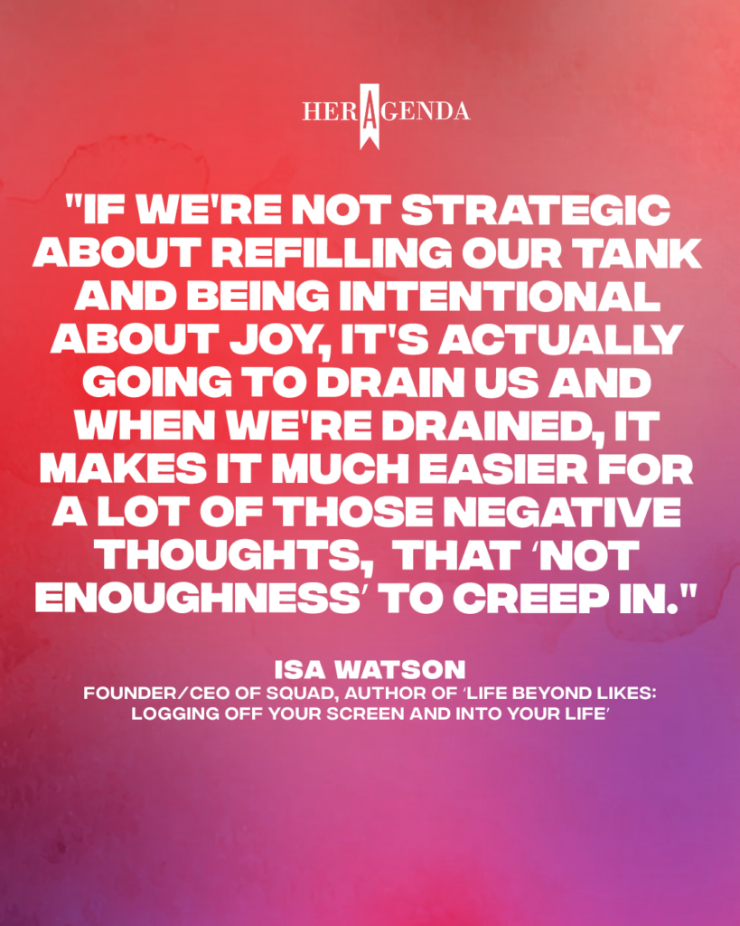 Isa Watson Author, Tech Entrepreneur Her Agenda feature