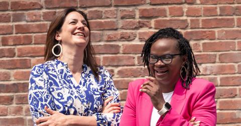 Level Founders Nikoa Miltion and Jenny Tolan