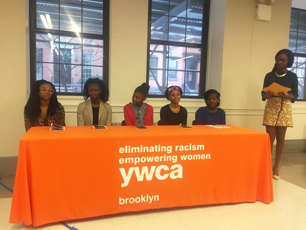 Panelist:  (Left to Right) -  Brianna John, Denisha McCurchin, Dattlysha Simon, Betrece Braham, and Corinne Bobb Semple  Photo Courtesy of The Dinner Table Doc