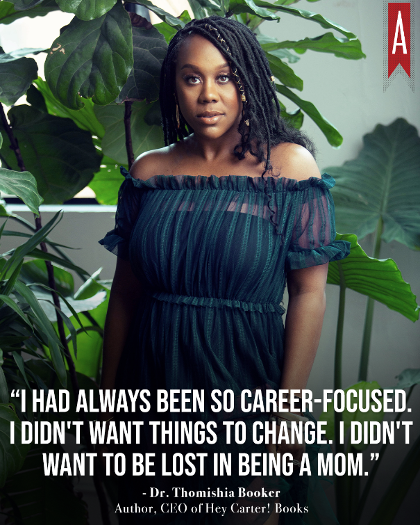 "I had always been so career-focused. I didn't want things to change. I didn't want to be lost in being a mom."