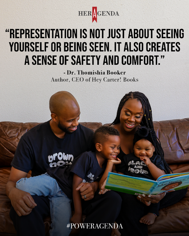 "Representation is not just about seeing yourself or being seen. It also creates a sense of safety and comfort."