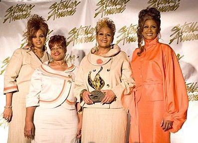 The Clark Sisters at the Stellar Awards via Pinterest