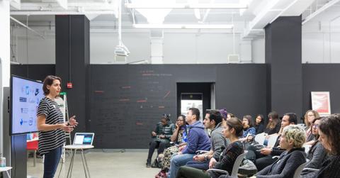 Her Agenda at Improv for Visuals