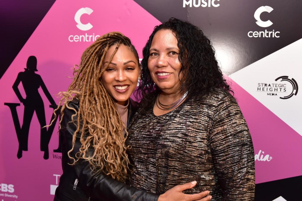 Meagan Good and her mom at the The Sixth Annual WEEN Awards Photos courtesy of Antoine DeBrill (IG @debrillantoine)