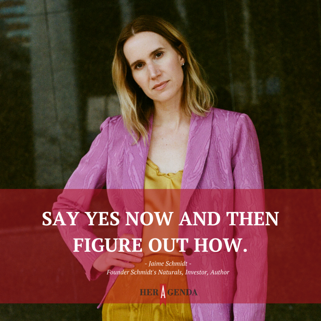 "Say yes now and then figure out how.’’