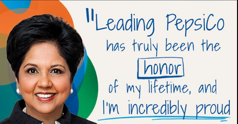 pepsico ceo indra nooyi steps down, women of color fortune 500