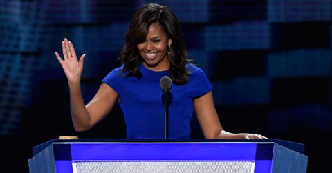 US-First-Lady-Michelle-Obama-gestures-during-Day-1-of-the-Democratic-National-Convention