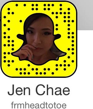 Jen Chae snapchat