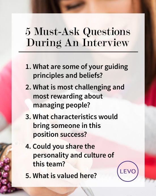 ask the interviewer