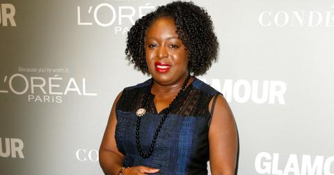 CEO Black Girls Code Kimberly Bryant poses backstage at Glamour Women Of The Year 2016 LIVE Summit