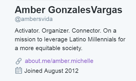 Twitter bio_Amber