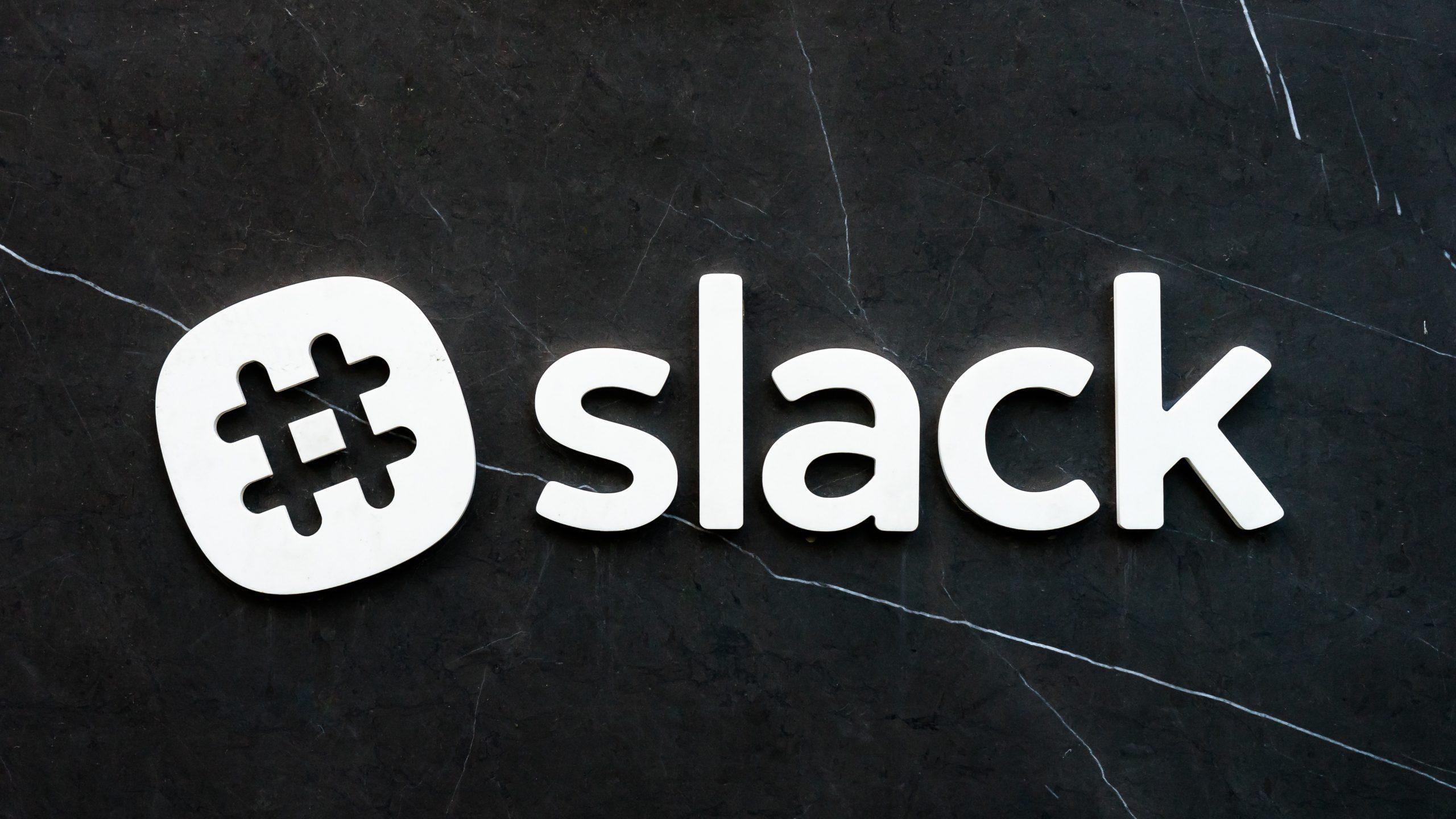 Slack for communication